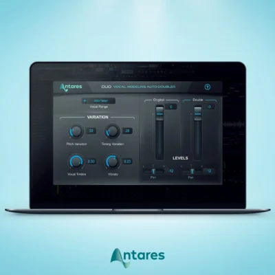 Antares Duo is the easiest way to enhance vocals with a realistic doubled vocal part—automatically generated from your existing vocal.