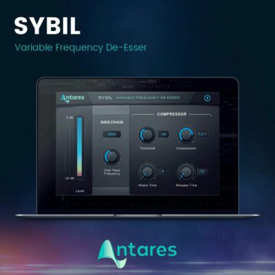 Sybil​ is designed to tame excessive vocal sibilance (ess, tsss, ch, and sh sounds), with a flexible compressor and a variable-frequency high pass filter to ensure optimum de-essing for any vocal performance.
